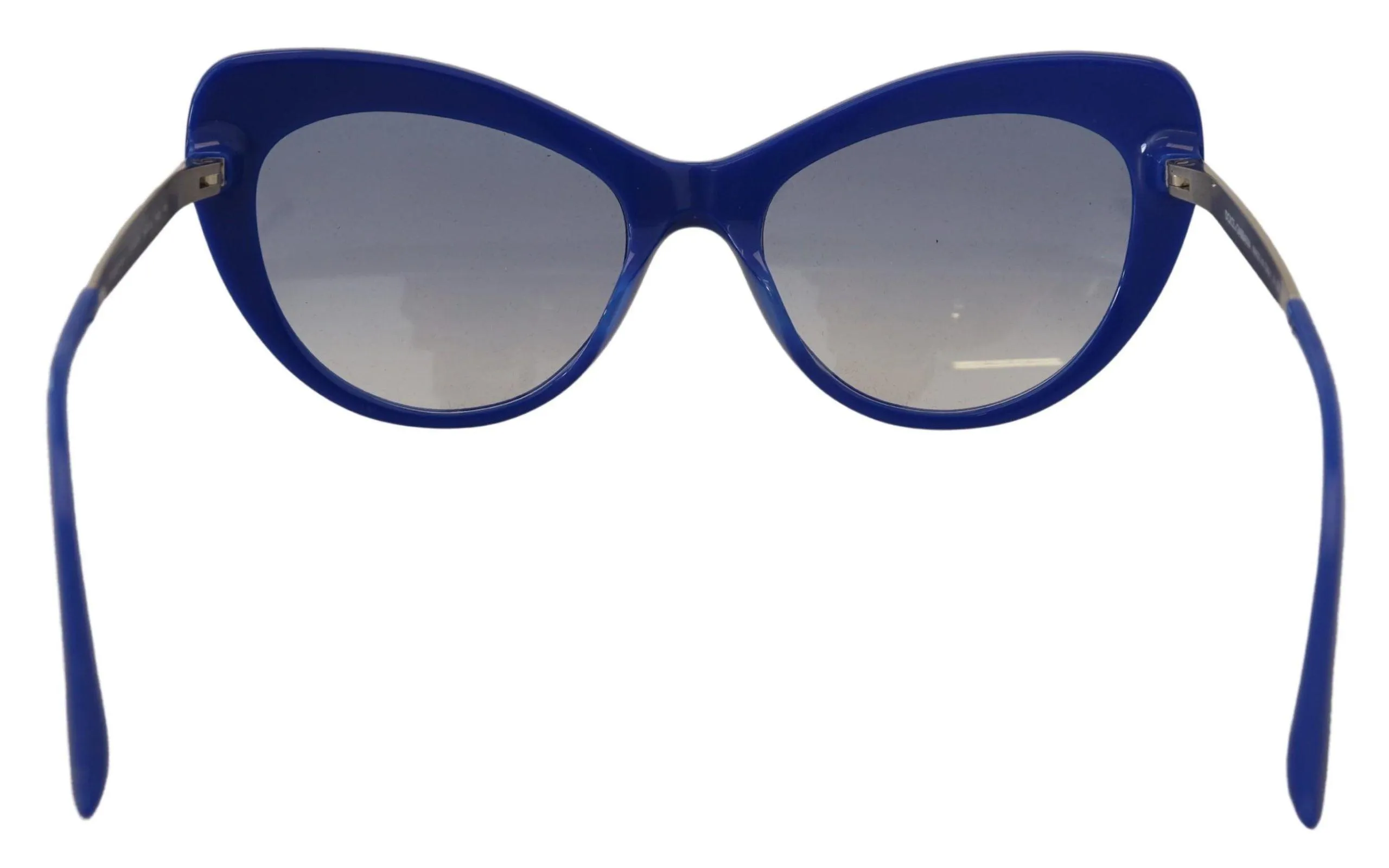 Dolce & Gabbana Blue Acetate Cat Eye Gradient Shades DG4307 Sunglasses