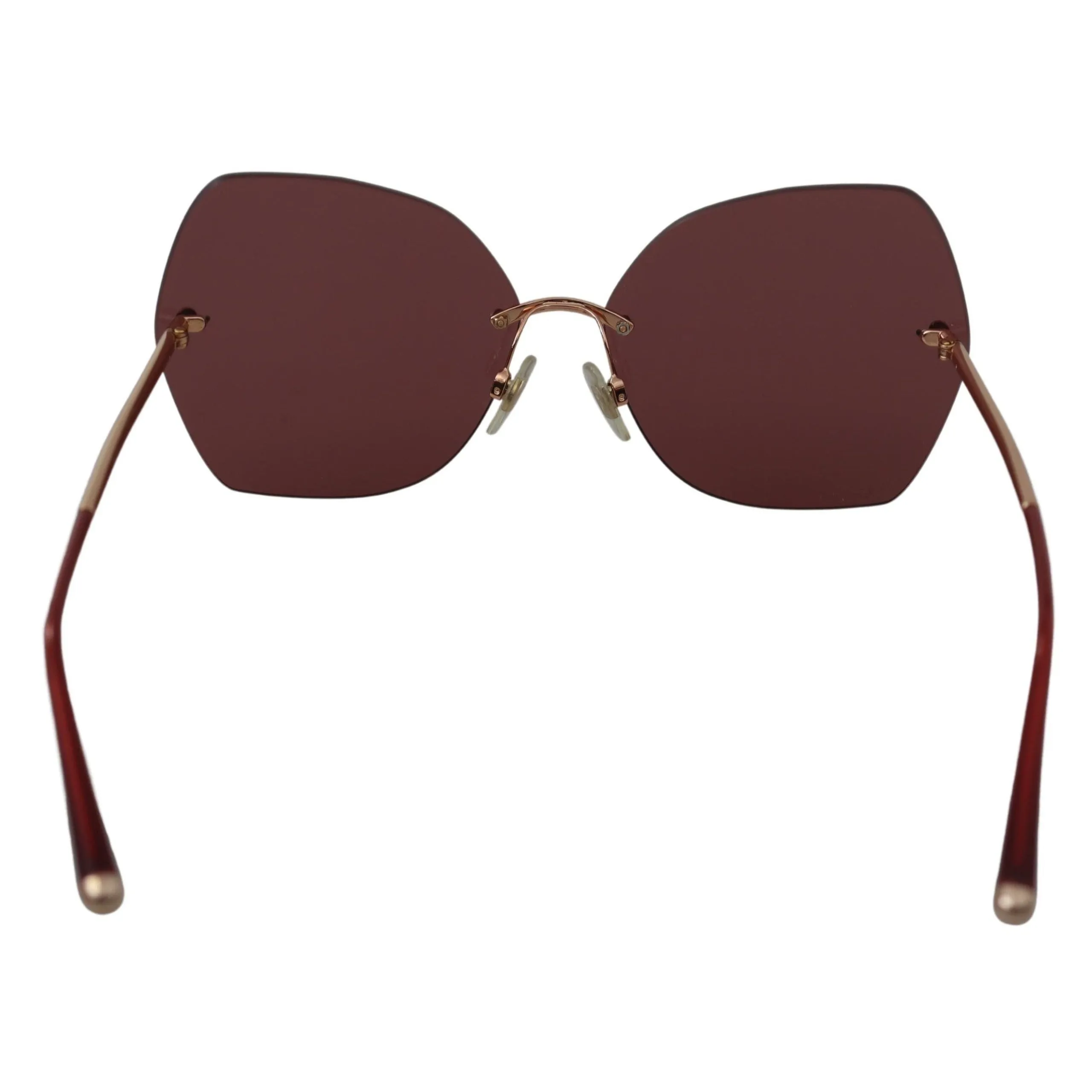 Dolce & Gabbana Chic Red 100% UV Protection Sunglasses