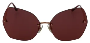 Dolce & Gabbana Chic Red 100% UV Protection Sunglasses