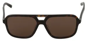 Dolce & Gabbana Elegant Brown Patterned Men's Sunglasses