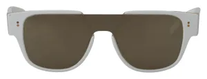 Dolce & Gabbana Elegant White Acetate Sunglasses for Women