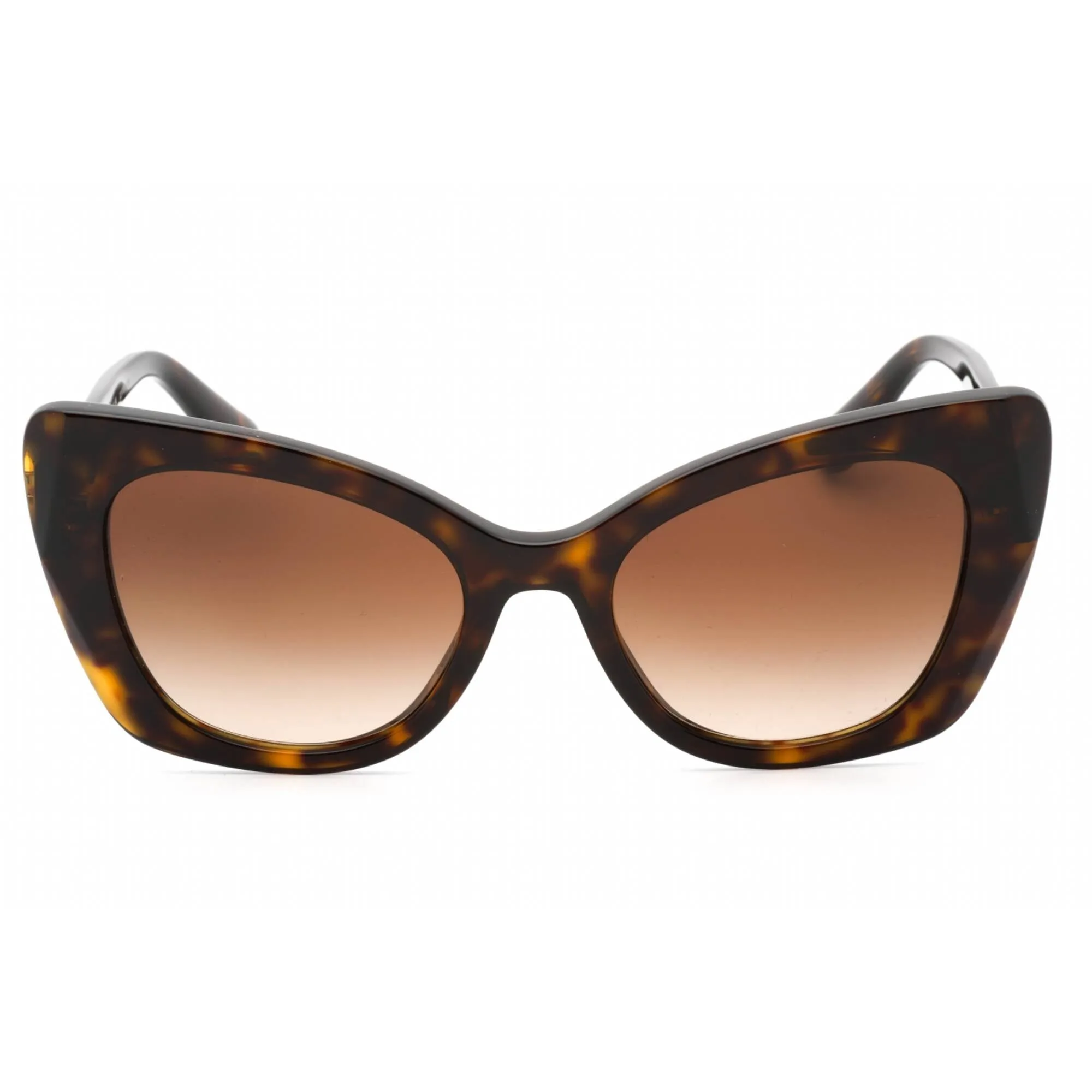 Dolce & Gabbana Women's Sunglasses - Dark Havana Cat Eye Frame | 0DG4405 502/13