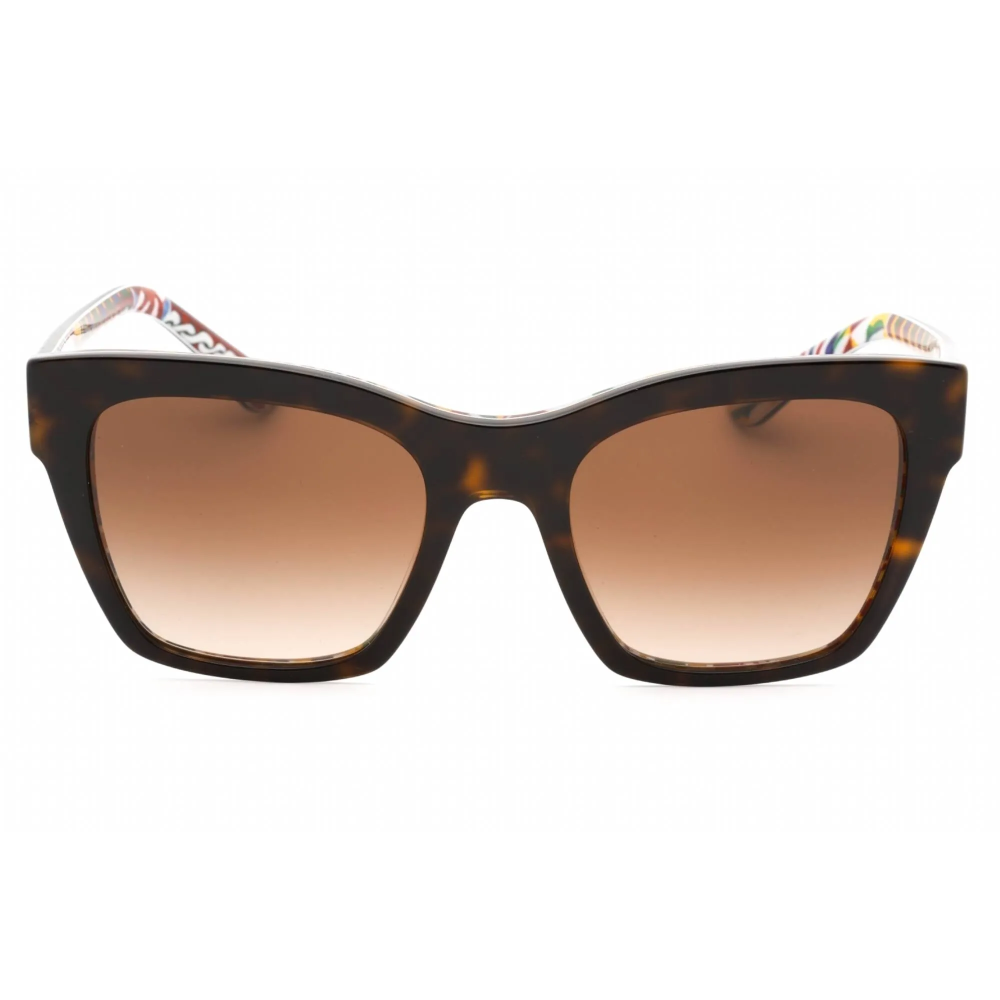 Dolce & Gabbana Women's Sunglasses - Havana Cat Eye Full Rim Frame | 0DG4384 321773