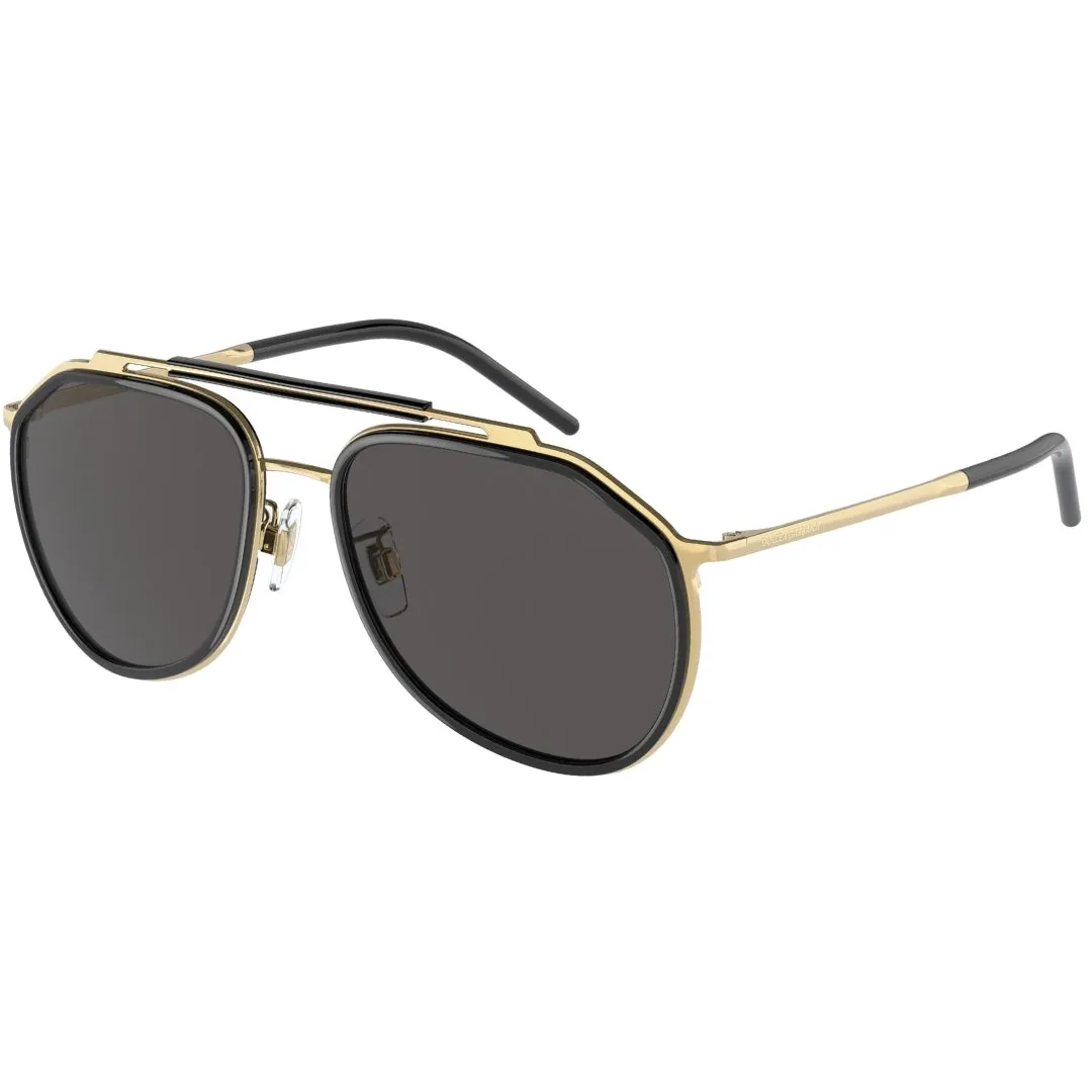Dolce Gabbana 0Dg2277 02 87 Gold Sunglasses