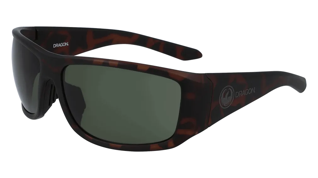 Dragon Alliance Jump LL Sunglasses, Matte Tortoise Frame LL G15 Lens