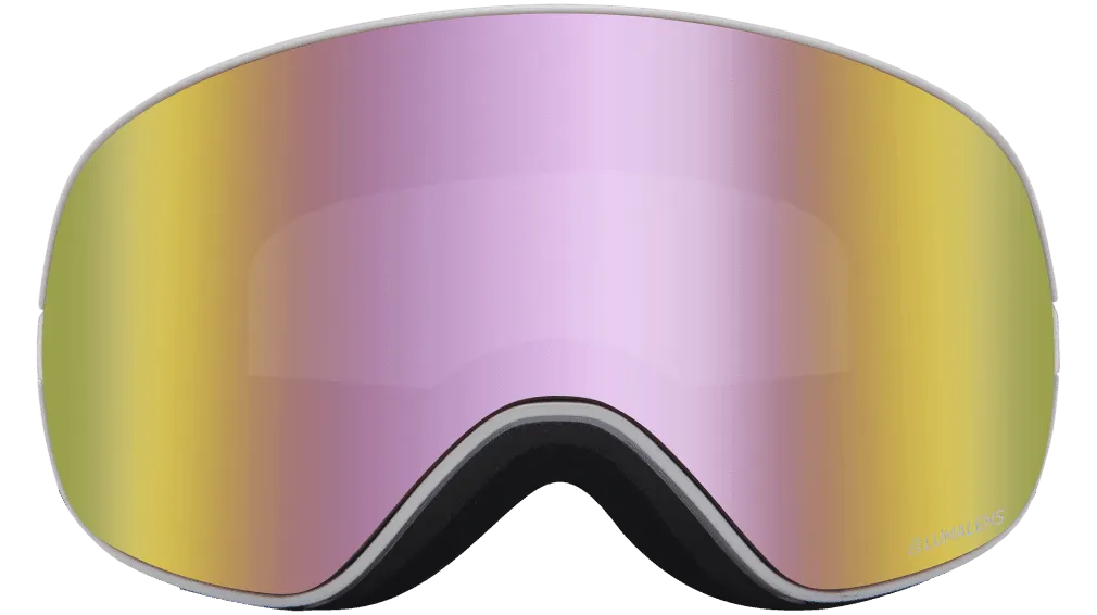 Dragon Alliance X2S Whiteout/Lumalens Pink Ion Snow Goggles