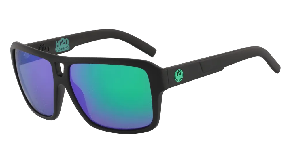 Dragon The Jam LL Matte Black H20 / Green Ion Polar