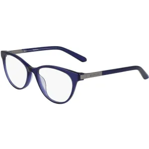 Dragon Women's Eyeglasses - Navy Crystal Plastic Cat Eye Frame | DRAGON DR2012 415