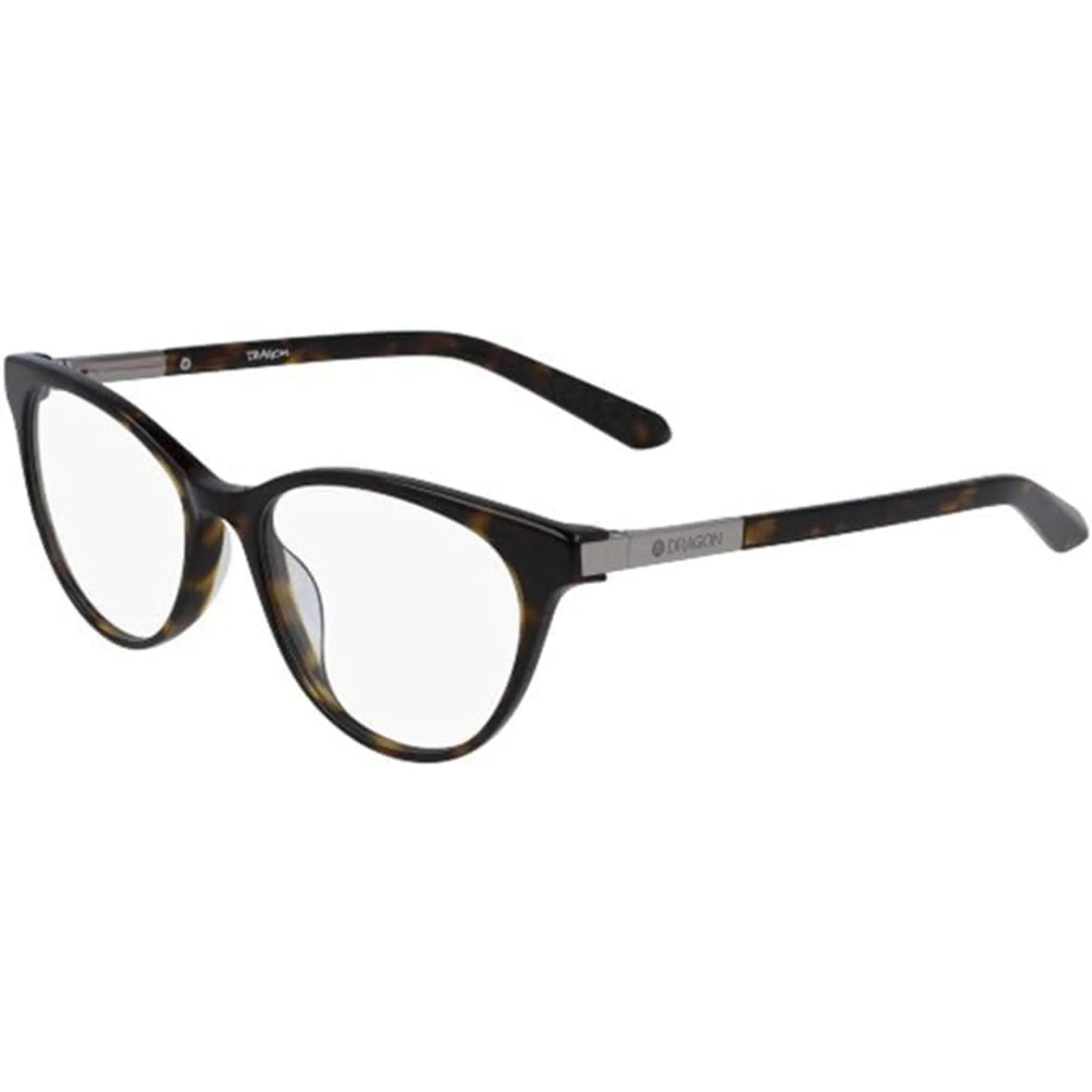 Dragon Women's Eyeglasses - Shiny Tortoise Plastic Cat Eye Frame | DRAGON DR2012 240