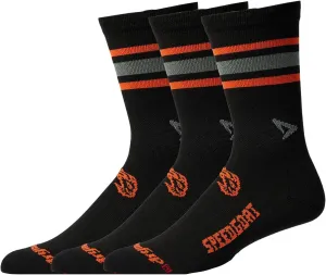 Drymax Lite Trail Running Speedgoat Crew 3-Pack - Unisex Socks - Crew Socks - Double Knit Cuffs - Arch Band