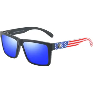 Dubery Polarized Sunglasses 100% UV Protection Black / Dark Blue D805 C5