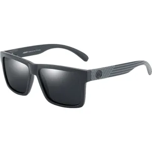 Dubery Polarized Sunglasses 100% UV Protection Black Stripe / Black D805 C3