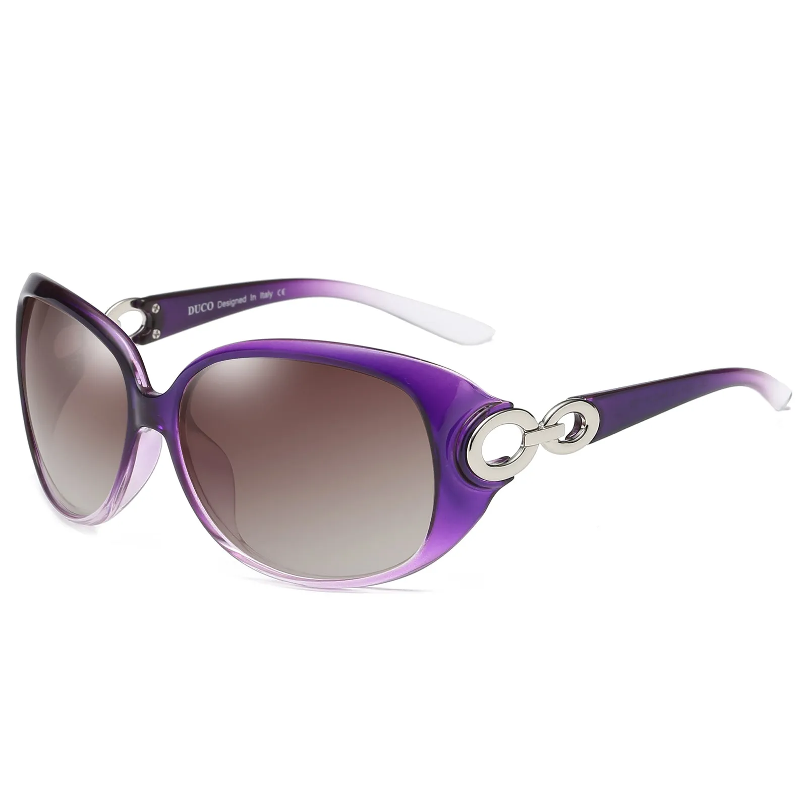 DUCO Classic Polarized Oversized Designer Sunglasses DC1220