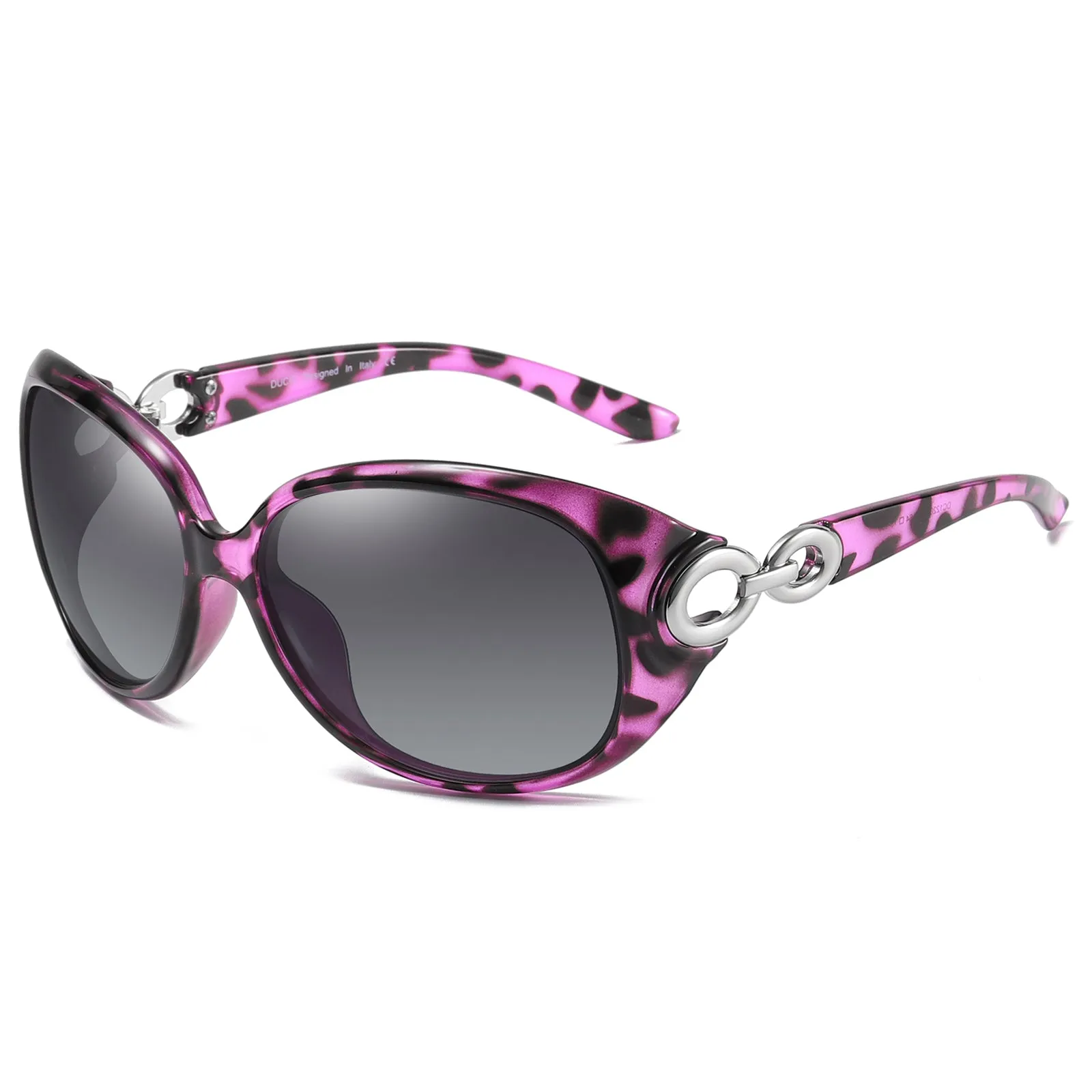DUCO Classic Polarized Oversized Designer Sunglasses DC1220