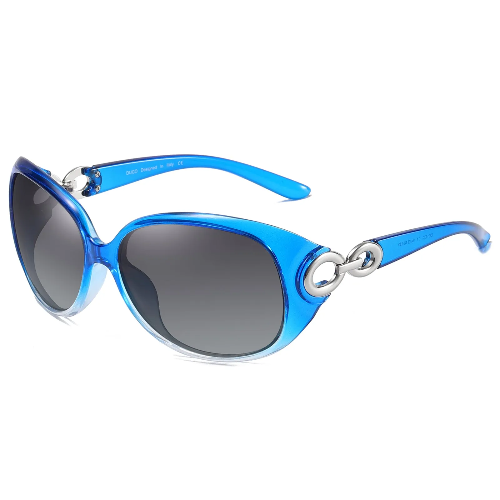 DUCO Classic Polarized Oversized Designer Sunglasses DC1220