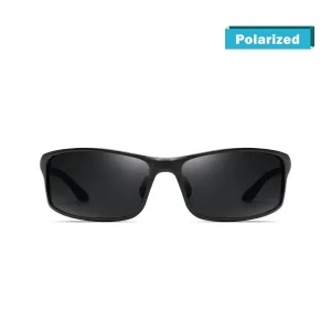 DUCO Polarized Sunglasses 100% UV400 Protection Metal Frame Driving Glasses 8201