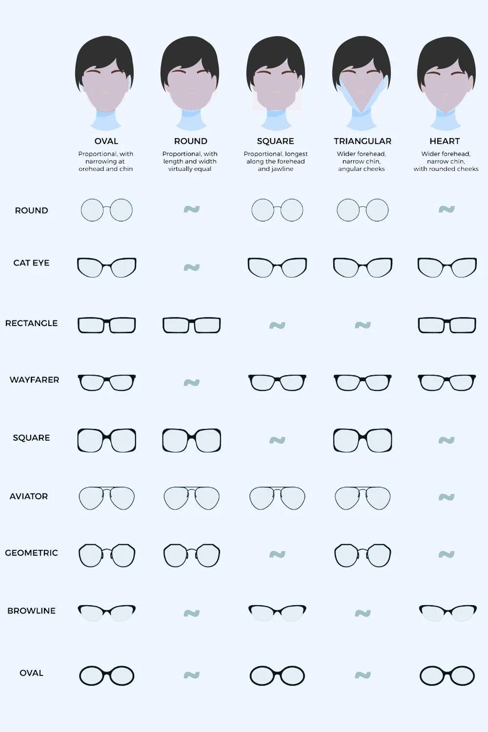 Durable Polycarbonate Square Sunglasses
