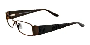 EasyClip EC215 Eyeglasses with Clip-on Sunglasses | Size 49