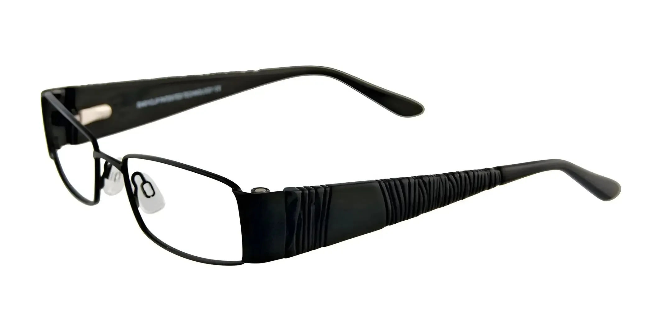 EasyClip EC215 Eyeglasses with Clip-on Sunglasses | Size 49