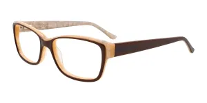 EasyClip EC375 Eyeglasses with Clip-on Sunglasses | Size 55