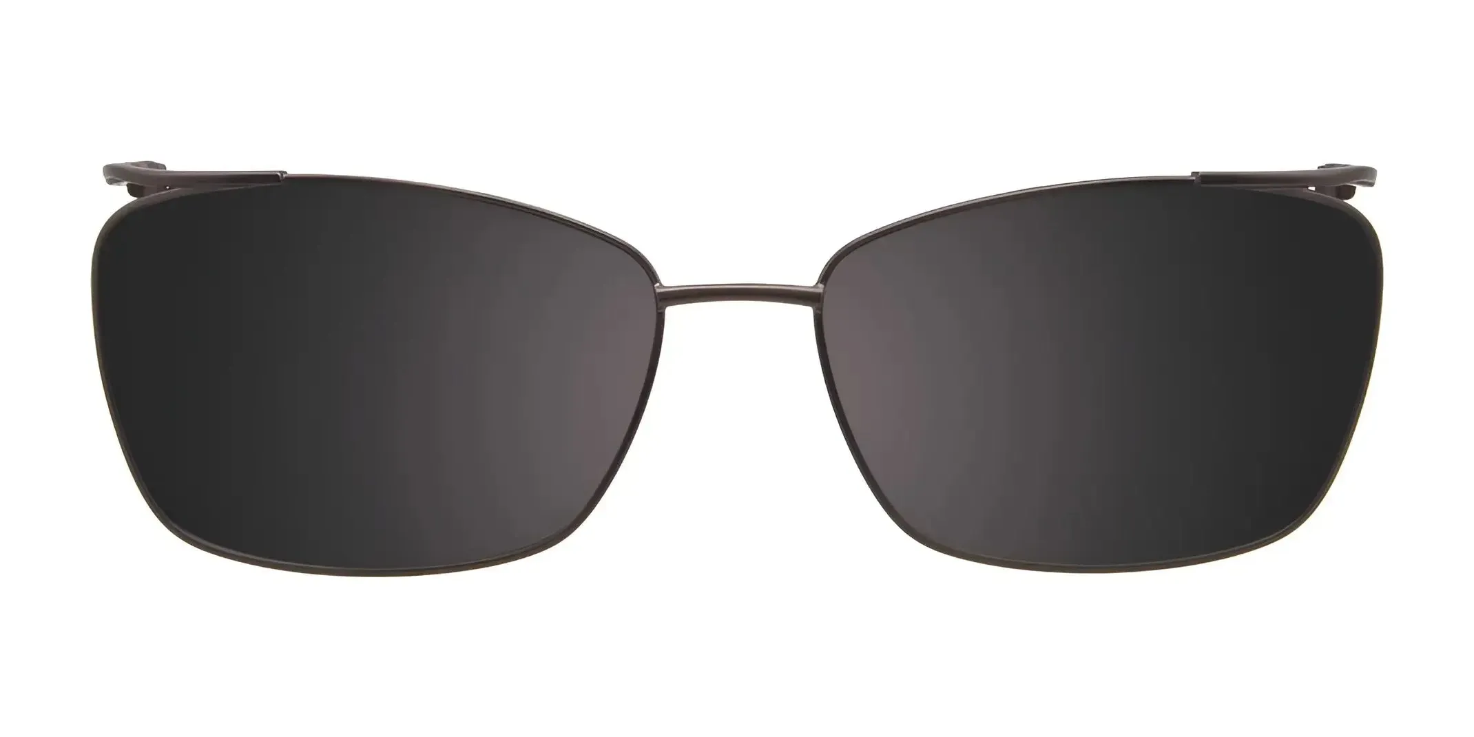 EasyClip EC375 Eyeglasses with Clip-on Sunglasses | Size 55