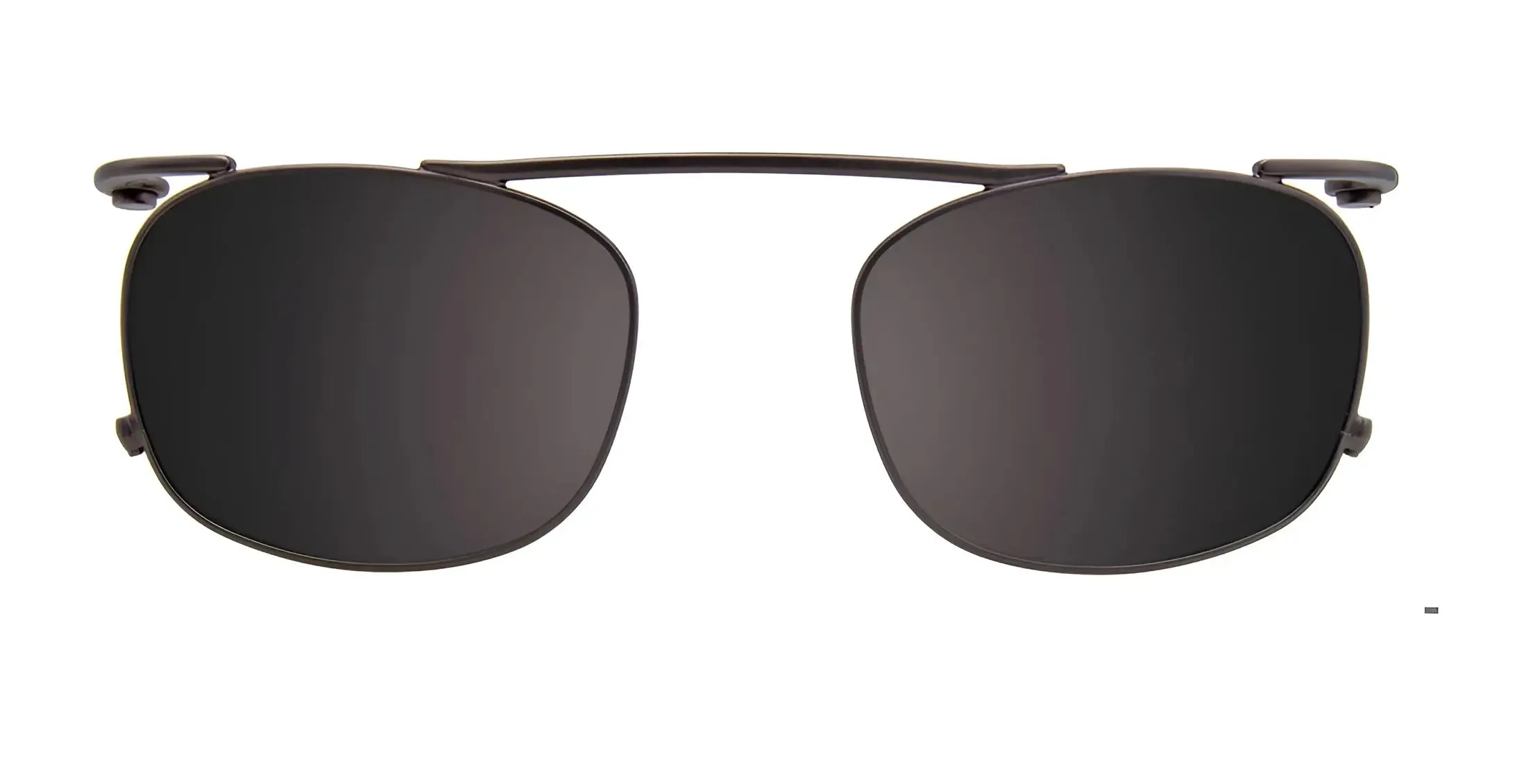 EasyClip EC445 Eyeglasses with Clip-on Sunglasses | Size 46
