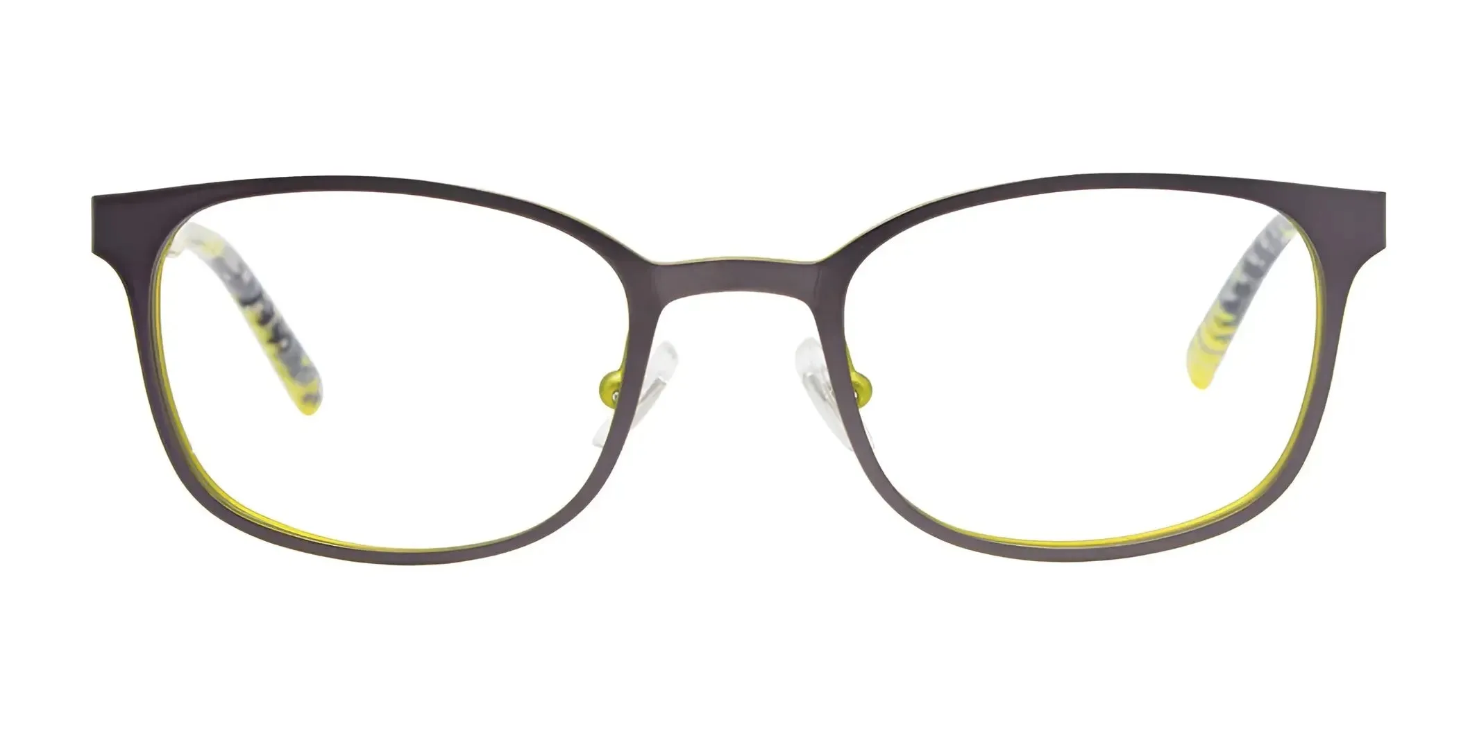 EasyClip EC445 Eyeglasses with Clip-on Sunglasses | Size 46