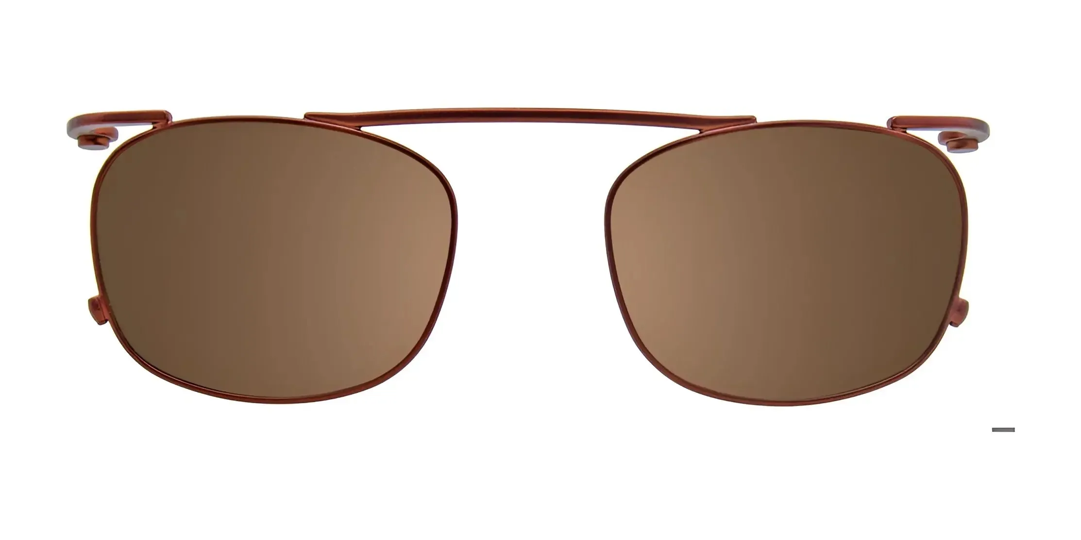 EasyClip EC445 Eyeglasses with Clip-on Sunglasses | Size 46