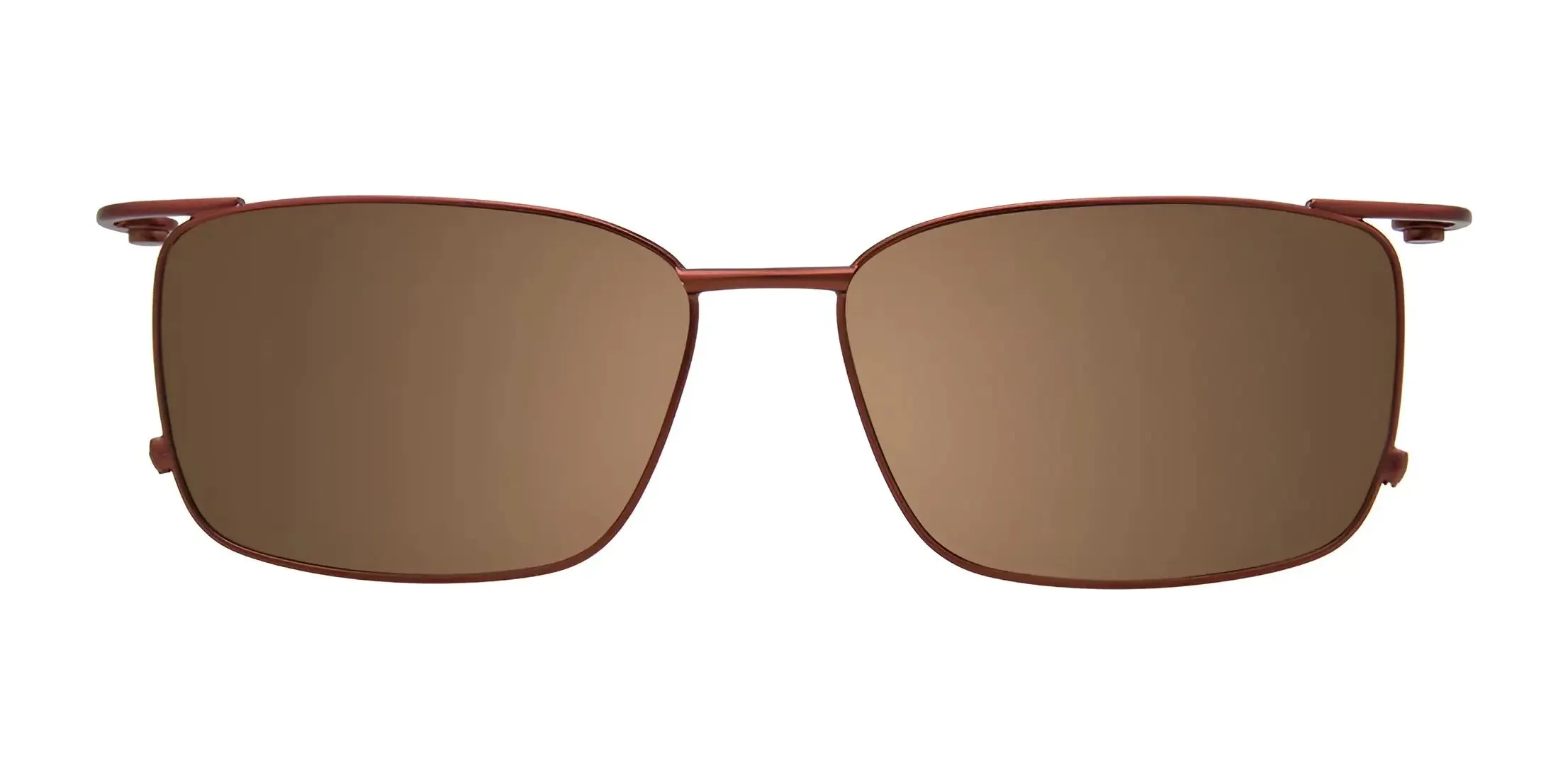 EasyClip EC512 Eyeglasses with Clip-on Sunglasses | Size 53