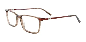 EasyClip EC512 Eyeglasses with Clip-on Sunglasses | Size 53