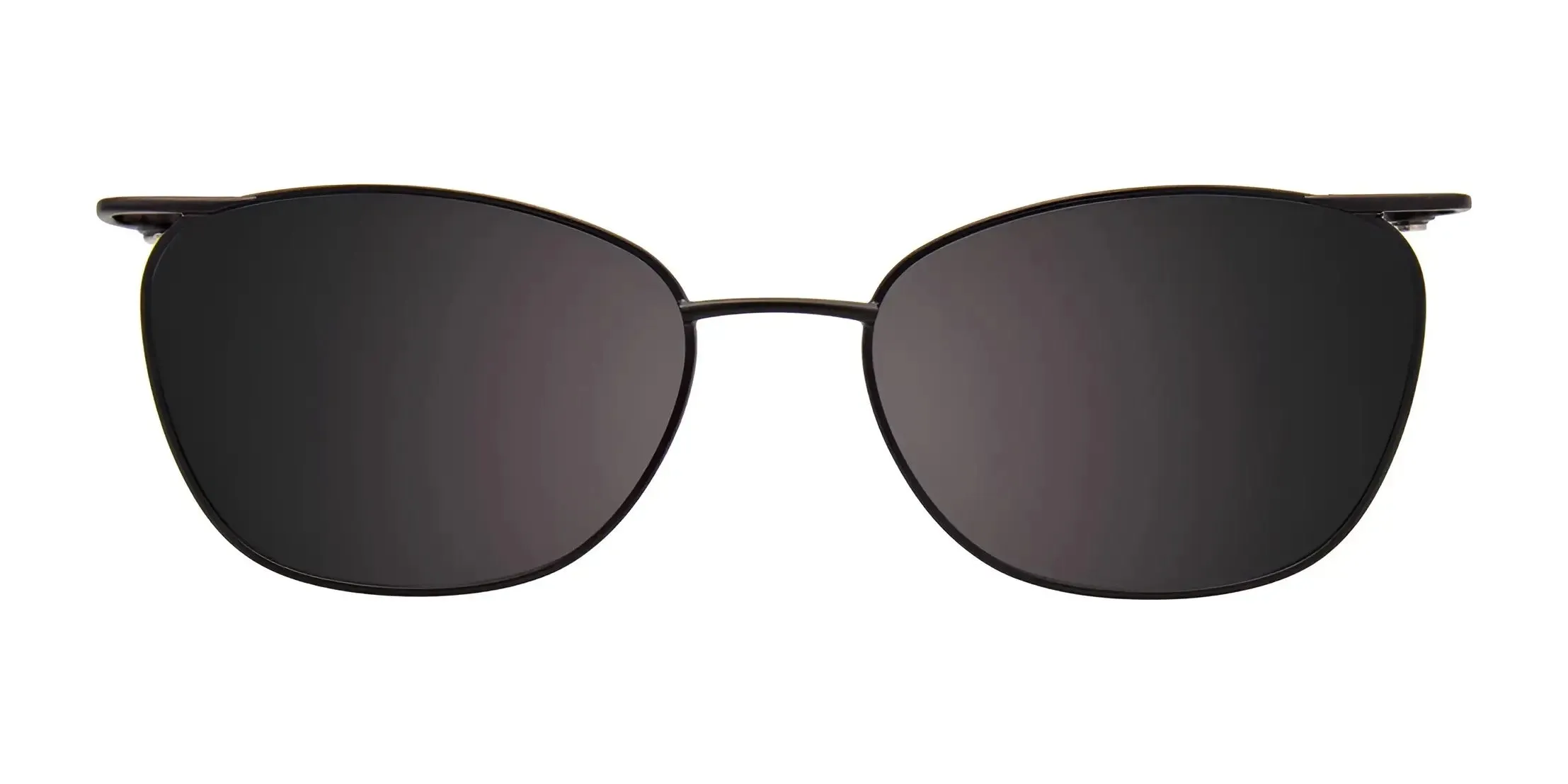 EasyClip EC557 Eyeglasses with Clip-on Sunglasses | Size 50
