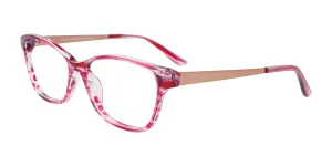 EasyClip EC562 Eyeglasses with Clip-on Sunglasses | Size 56