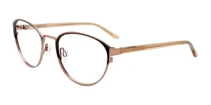 EasyClip EC603 Eyeglasses with Clip-on Sunglasses | Size 55