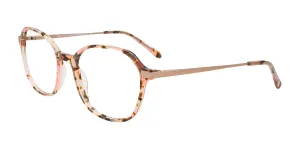 EasyClip EC676 Eyeglasses with Clip-on Sunglasses | Size 51