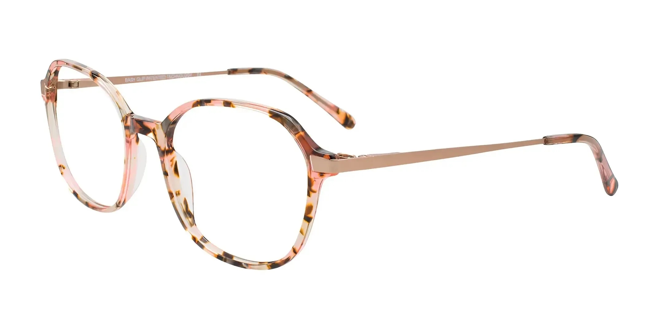 EasyClip EC676 Eyeglasses with Clip-on Sunglasses | Size 51