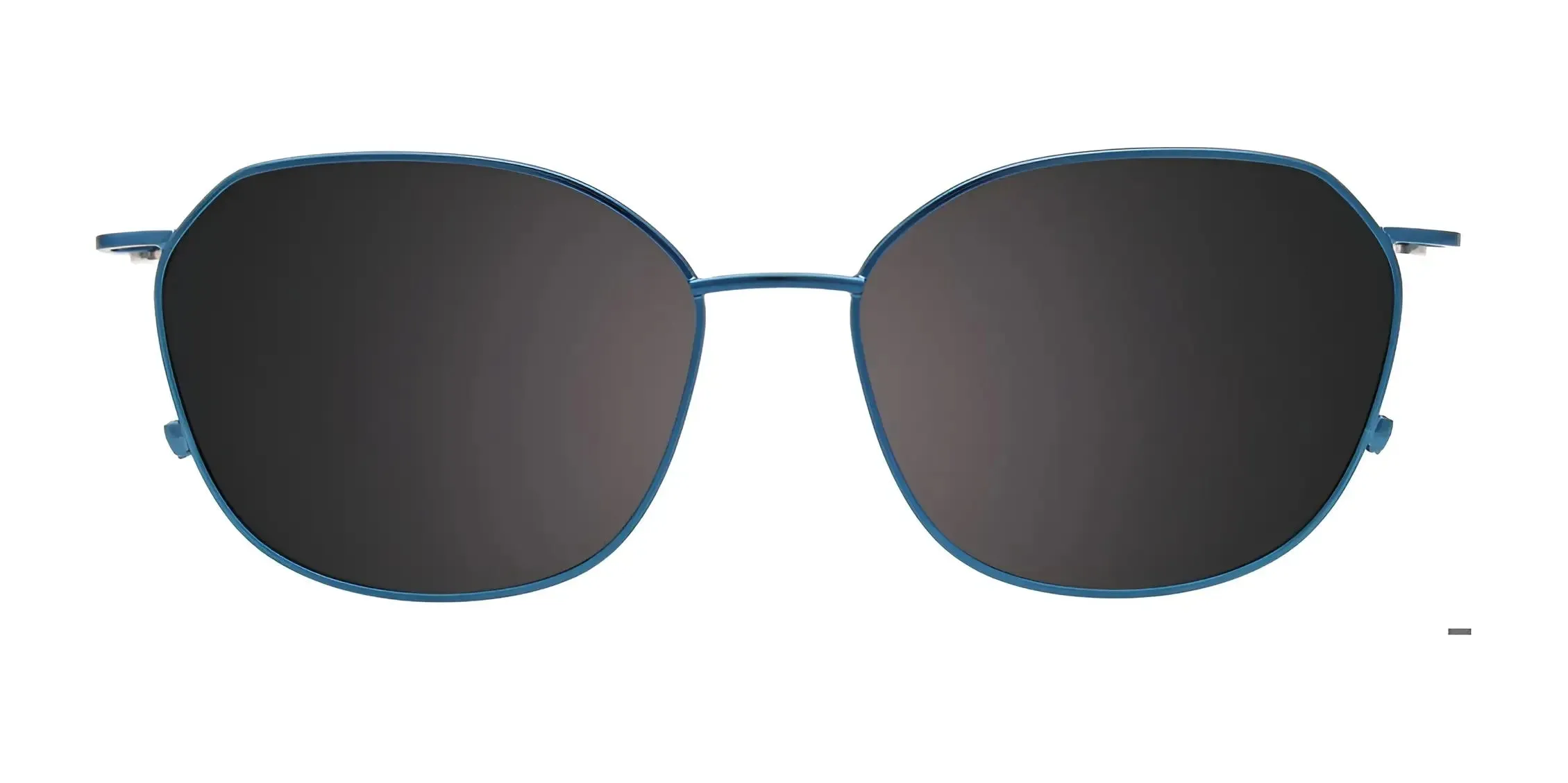 EasyClip EC676 Eyeglasses with Clip-on Sunglasses | Size 51