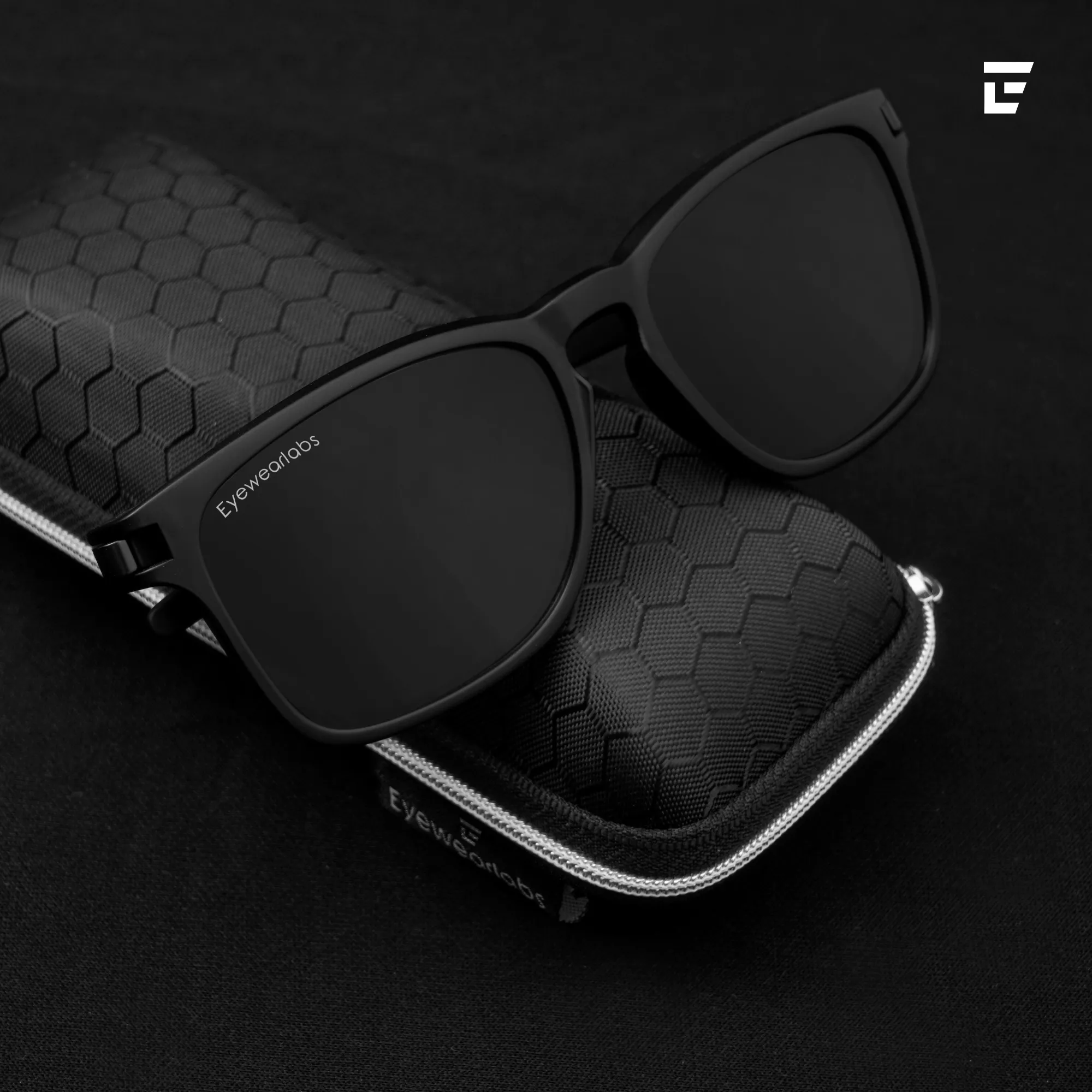 Eclipse Black Power Sunglasses