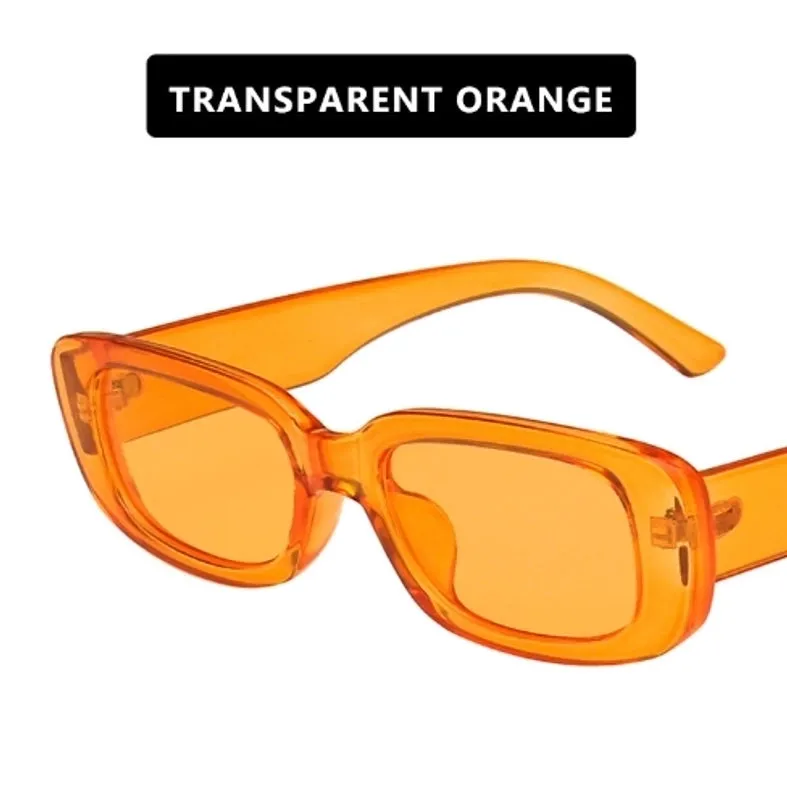 Elegant Hip-hop Retro Resin Square Full Frame Women's Sunglasses