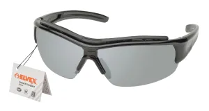 ELVEX IMPACT Safety sunglasses Semi frame/silver mirror