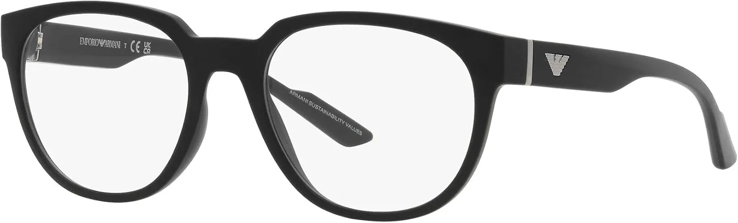 Emporio Armani Men's Ea3224 Round Sunglasses