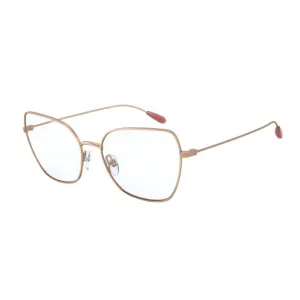 Emporio Armani Women's Eyeglasses - Matte Rose Gold Butterfly Frame | 0EA1111 3004