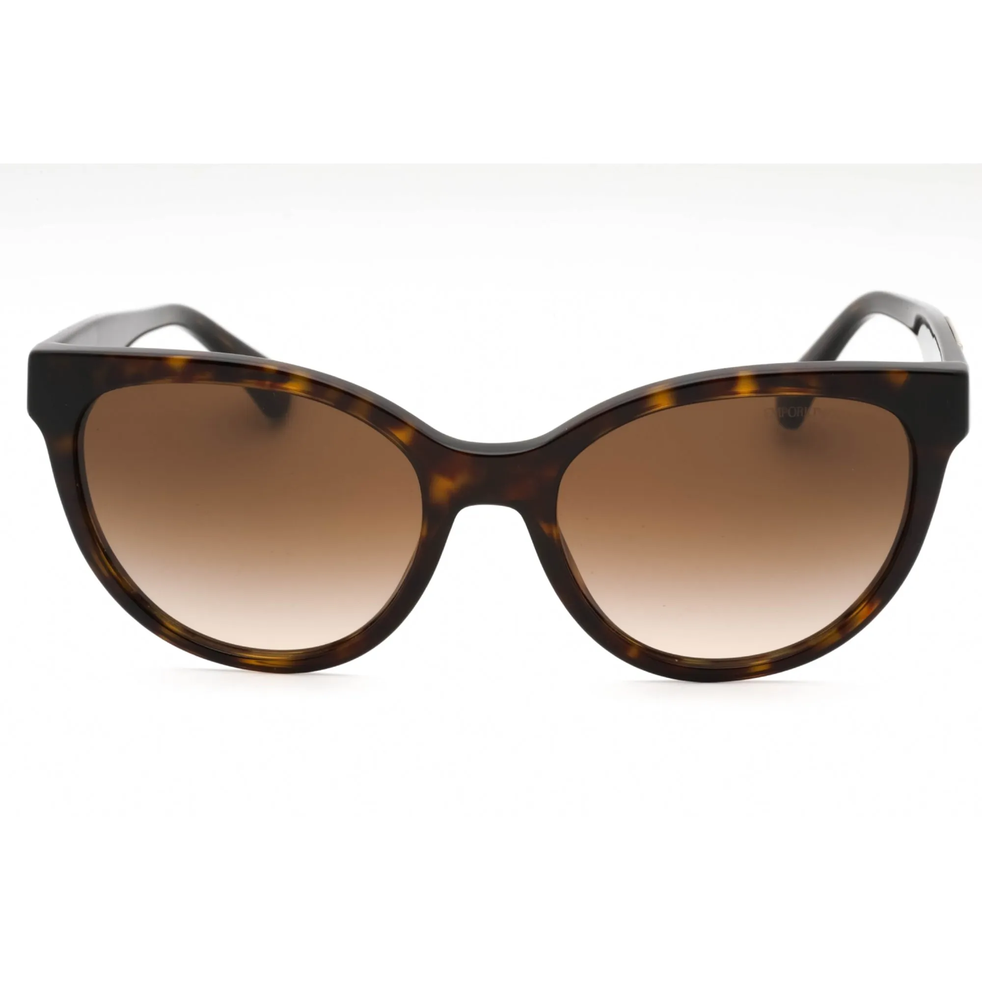 Emporio Armani Women's Sunglasses - Havana Plastic Cat Eye Frame | 0EA4140 508913