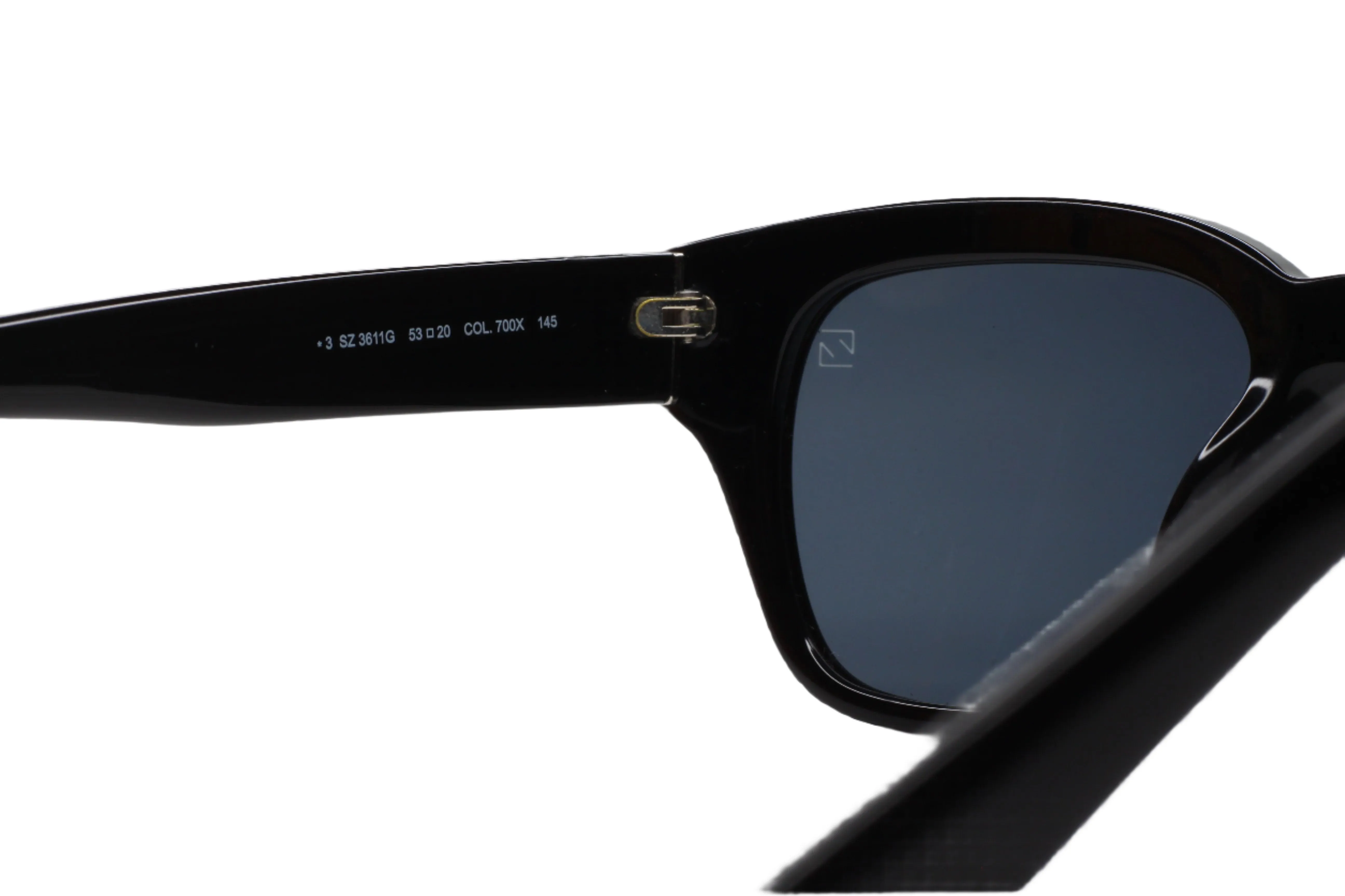 Ermenegildo Zegna SZ3611G 700X Black Luxury Italy Sunglasses -Ma