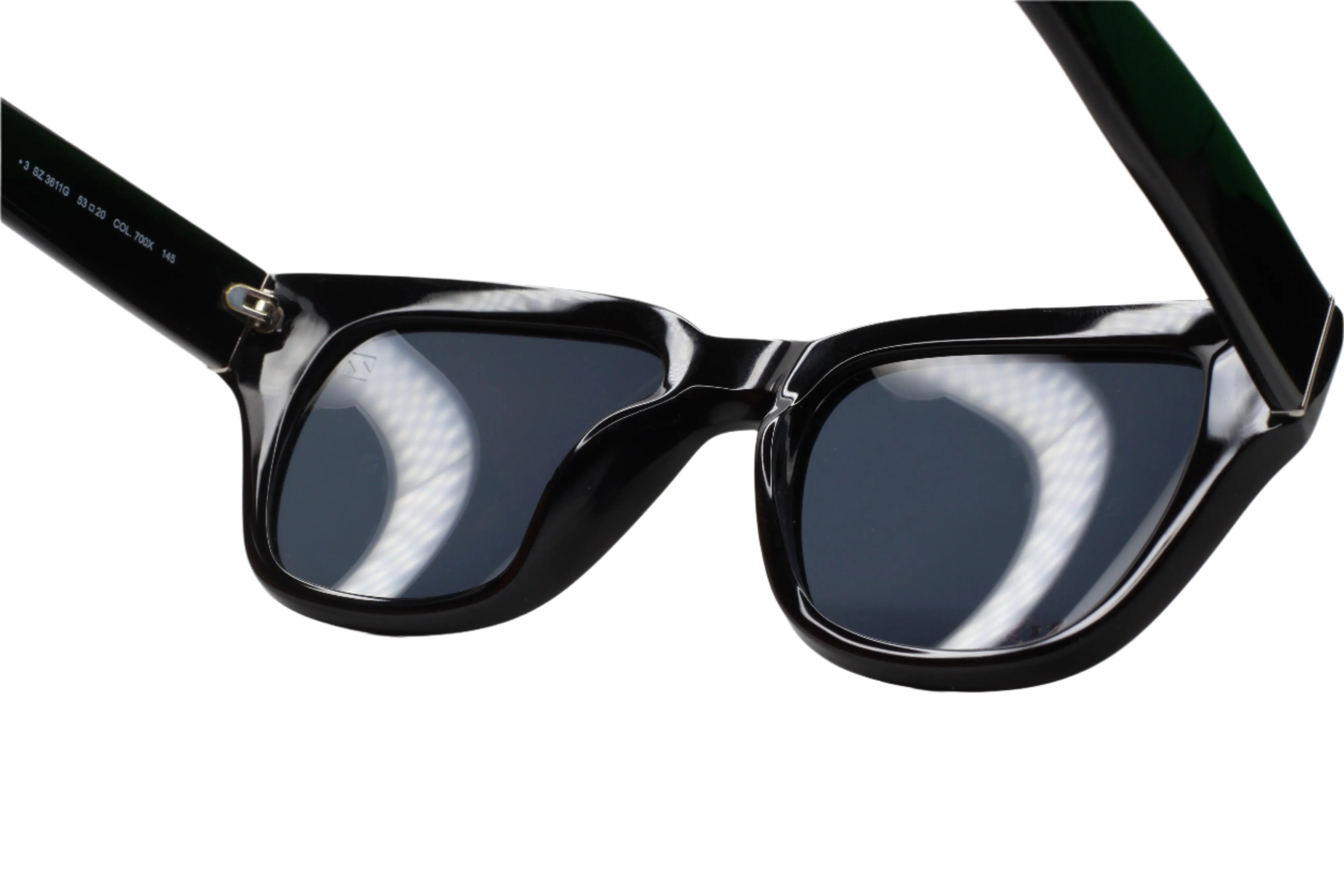 Ermenegildo Zegna SZ3611G 700X Black Luxury Italy Sunglasses -Ma