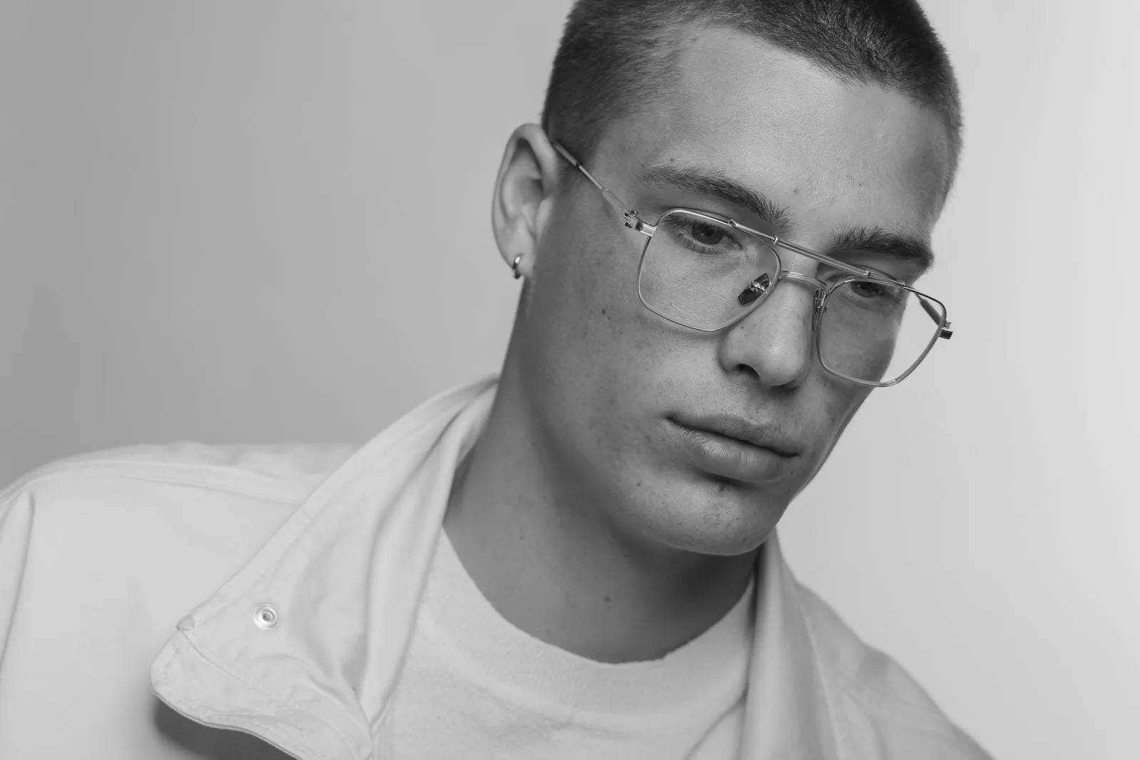 Europa Eyeglasses - Brushed Palladium