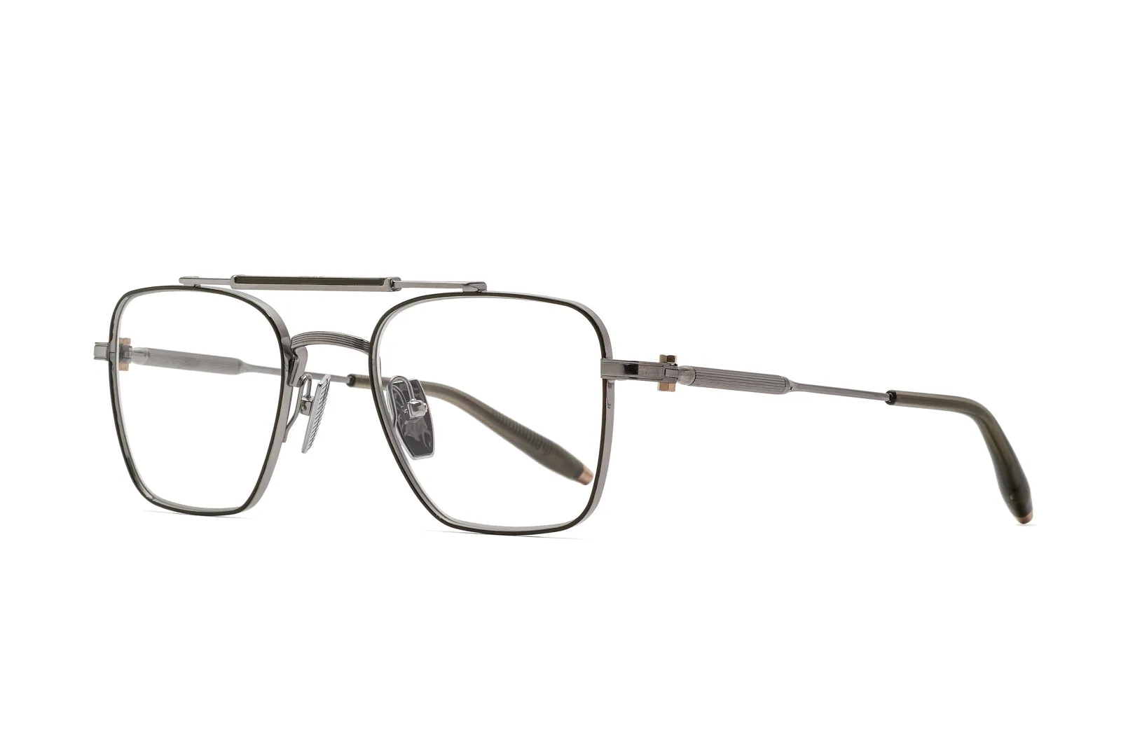 Europa Eyeglasses - Brushed Palladium