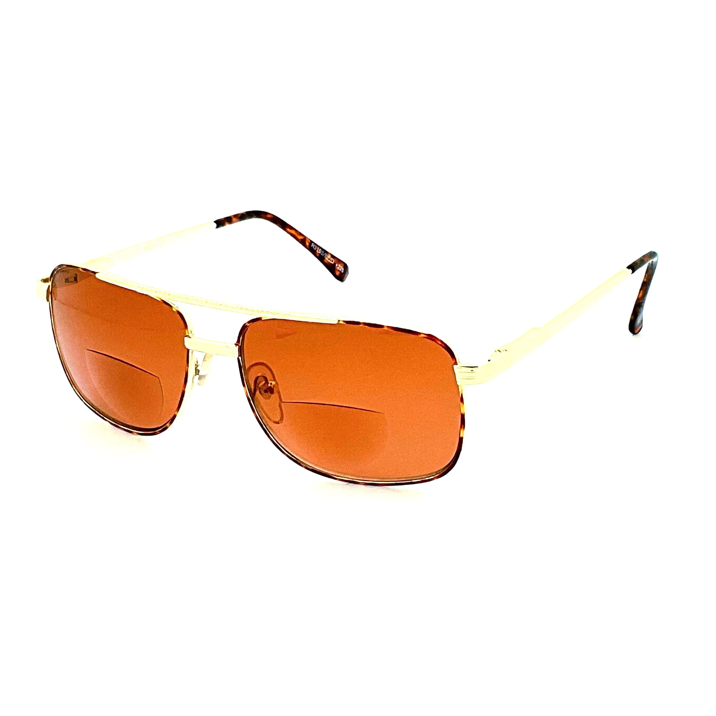 Explorer Metal Frame Navigator Driving Lens Bifocal Sunglass Reading Glasses