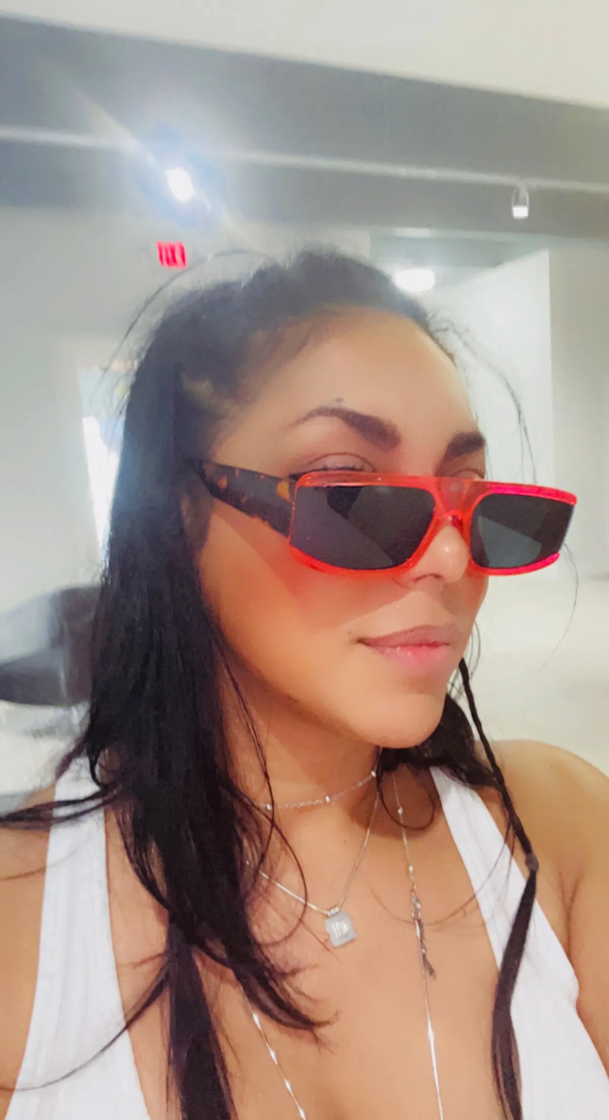 Eye Candy | Full Rim Rectangle Sunglasses UV Protection