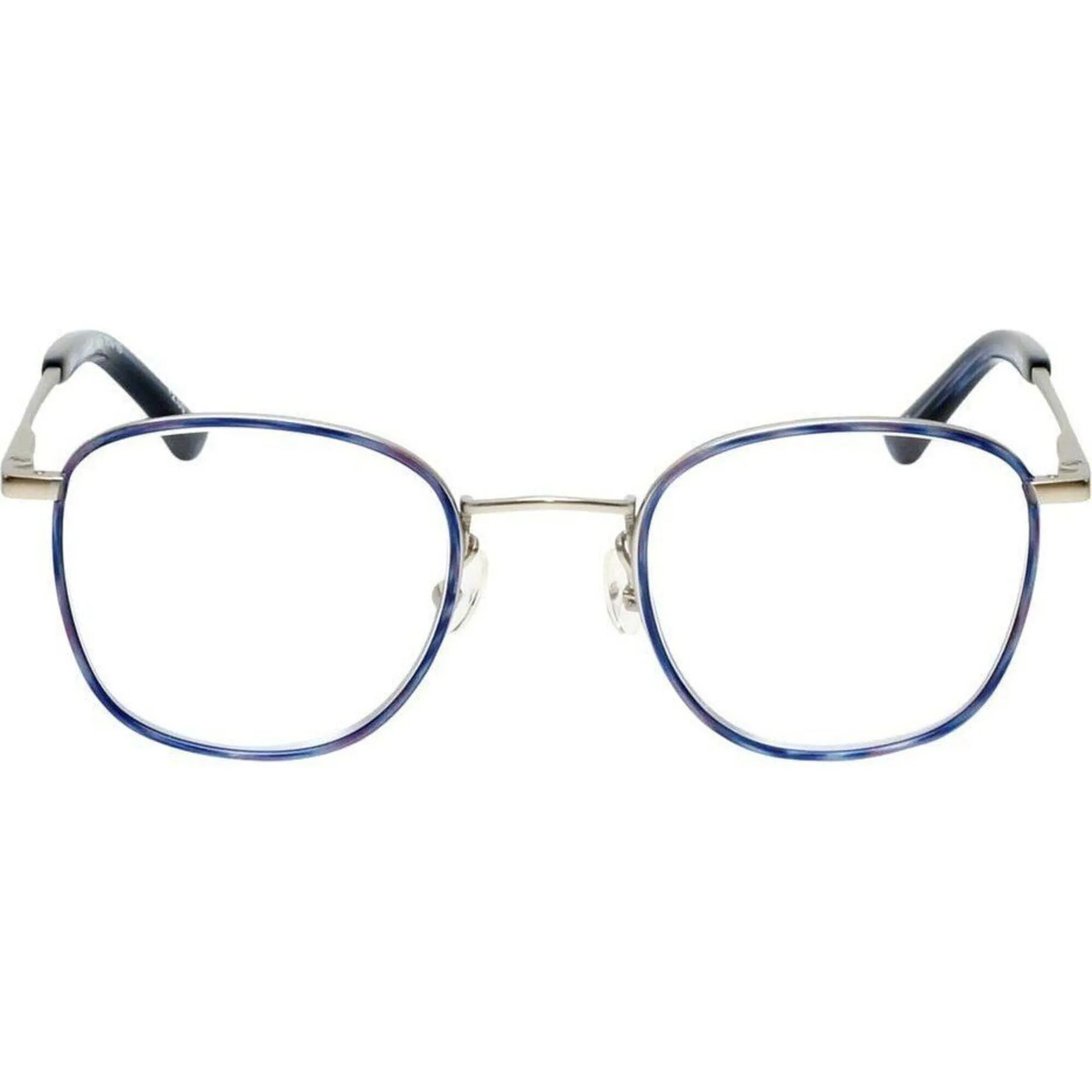 Eyebobs Unisex Reading Glasses - Blue Silver Metal Frame,  3.50 | EYEBOBS 3174 010