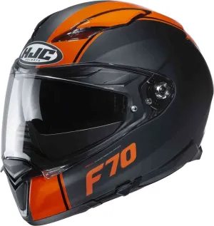 F70 Mago HJC Helmet, black/orange